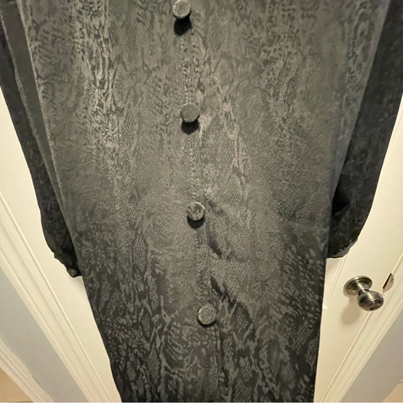 🌸3 for $30 NWT Joe Fresh Little Black Dress cetim jacquard Size 1X - Picture 6 of 16